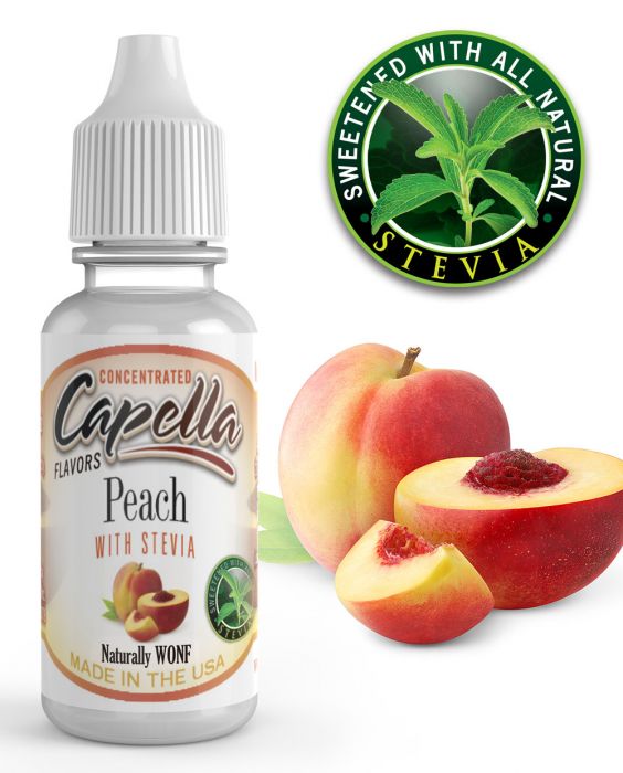 Peach with Stevia 13ml